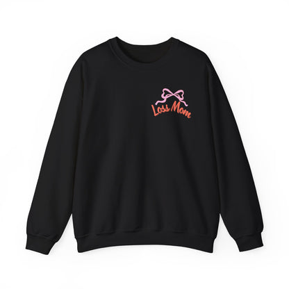 Our Signature "Loss Mom" Crewneck Sweatshirt, loss mom, bereaved mom, stillbirth gift, miscarriage gift, tfmr gift,