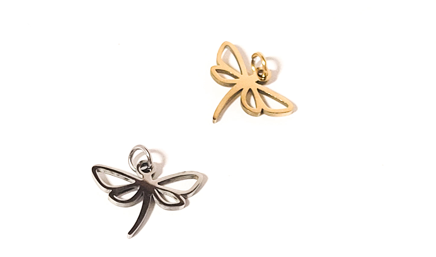 Dainty Dragonfly Charm