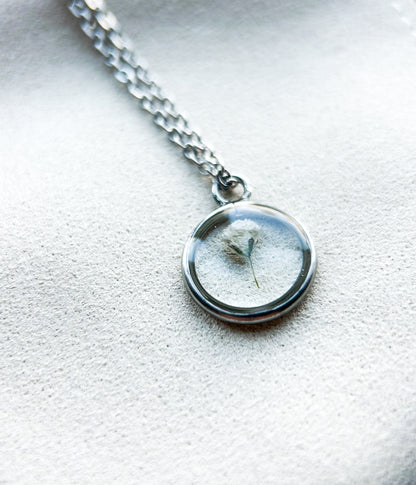 Babys breath necklace